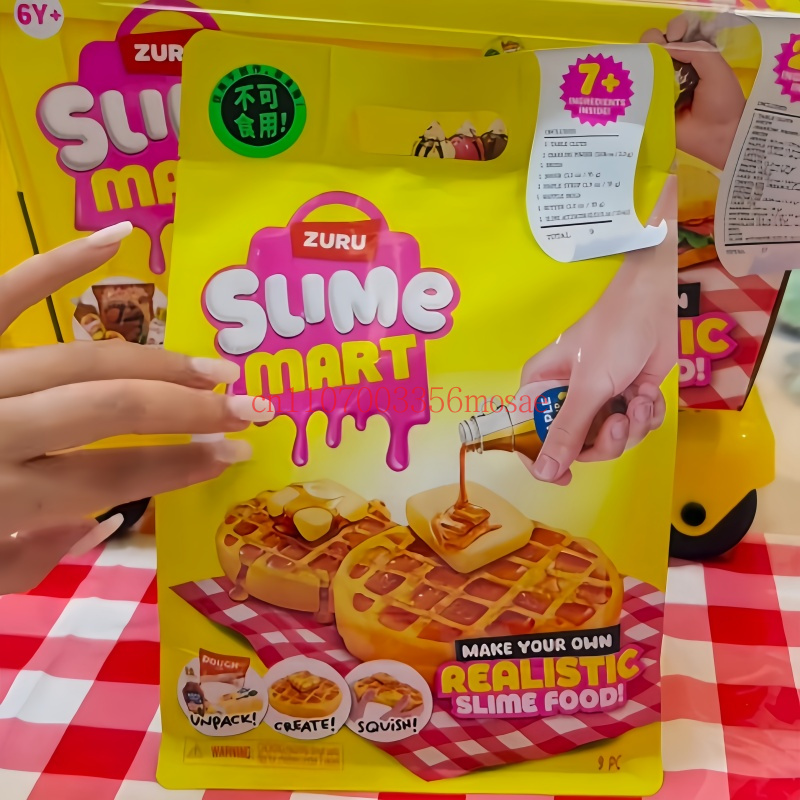 Slime Making Kit - ซูรู สไลม์ มาร์ท บลายด์ บ็อกซ์ ชุดแฮมเบอร์เกอร์