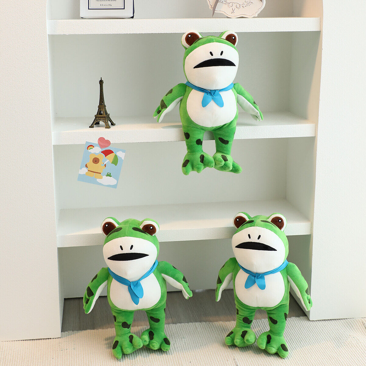 Kids Quirky Toys - 30cm ของเล่นกบตุ๊กตาผ้าขนนุ่มการ์ตูนสุดแปลกตลกคางคกยัดไส้สัตว์ของเล่นนุ่มของขวัญคริสต์มาสวันเกิดสำหรับเด็ก