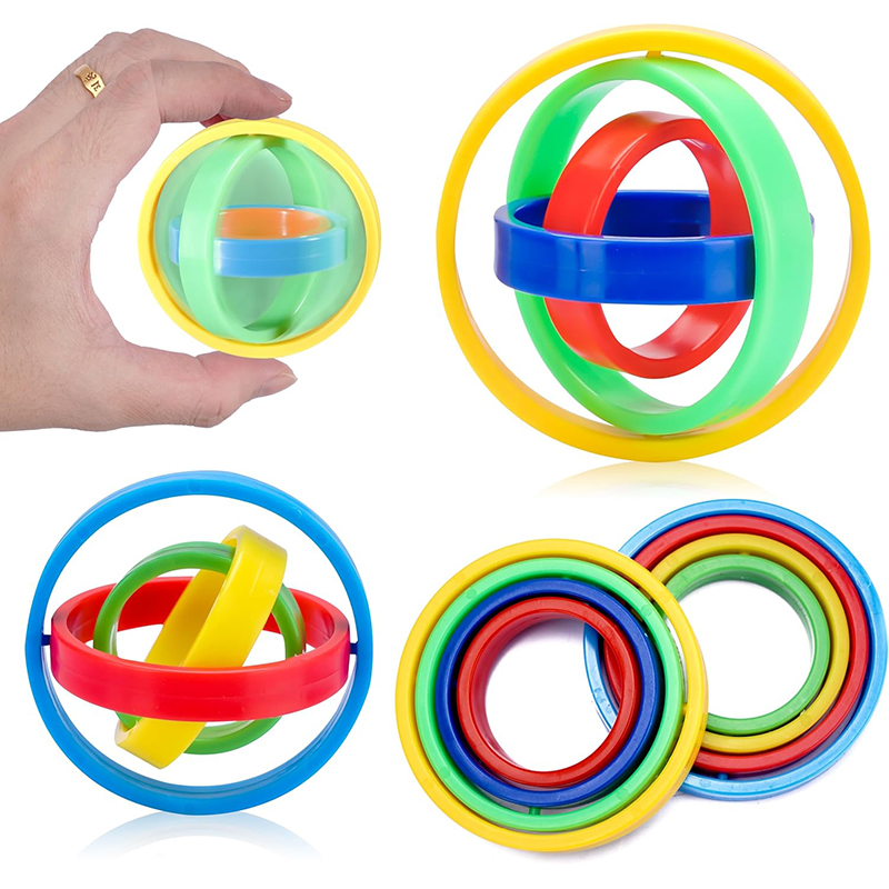 Spin Top Gyro Toy - อินฟินิท ฟลิป 3D สปินท็อป ของเล่นหมุนเงียบหลายชั้น ช่วยลดความกังวลและความเครียด