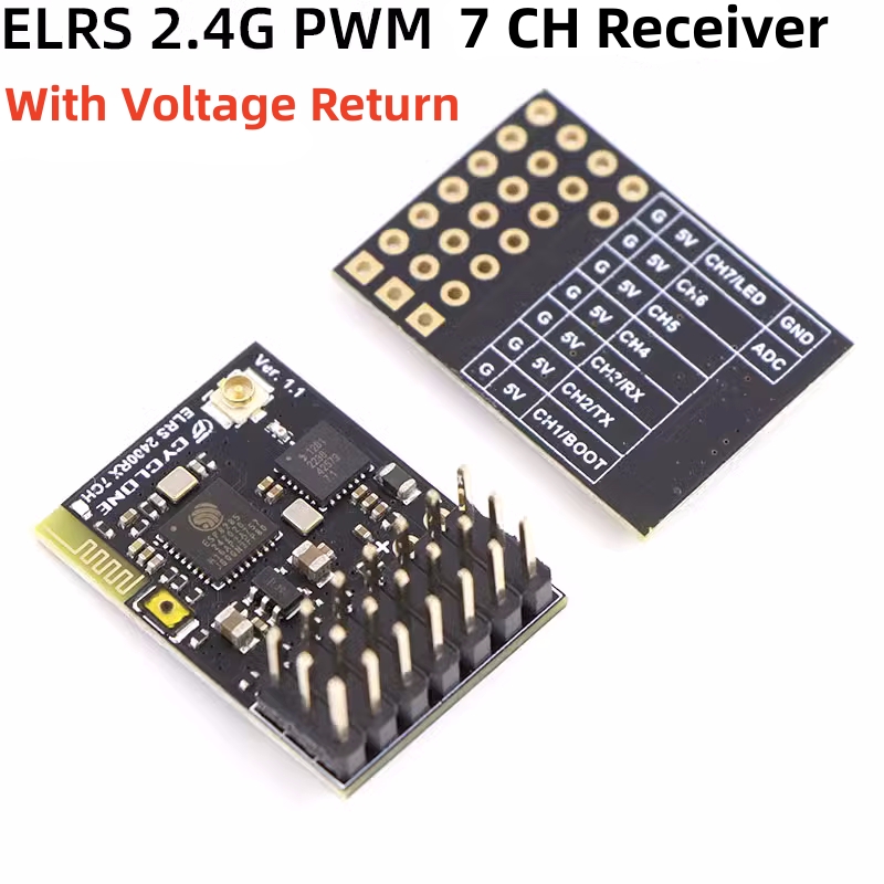 Kids Toys Remote Car - Elrs 2.4G PWM ตัวรับสัญญาณ7CH 6CH crsf