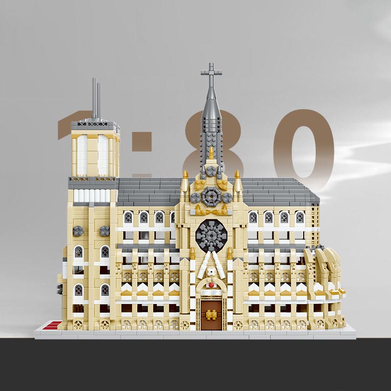 ชุดตัวต่ออาคารมหาวิหารน็อทร์-ด - Kids Toys Paris บทวิจารณ์และราคา