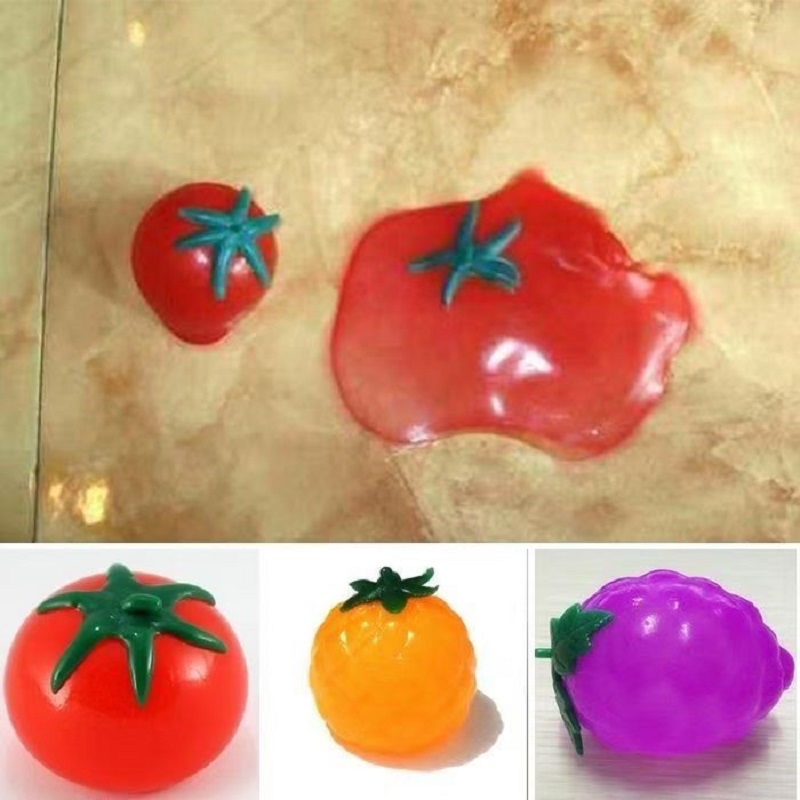TPR Decompression ผลไม้ไข่มะเข - Kids Toys Play Egg บทวิจารณ์และราคา
