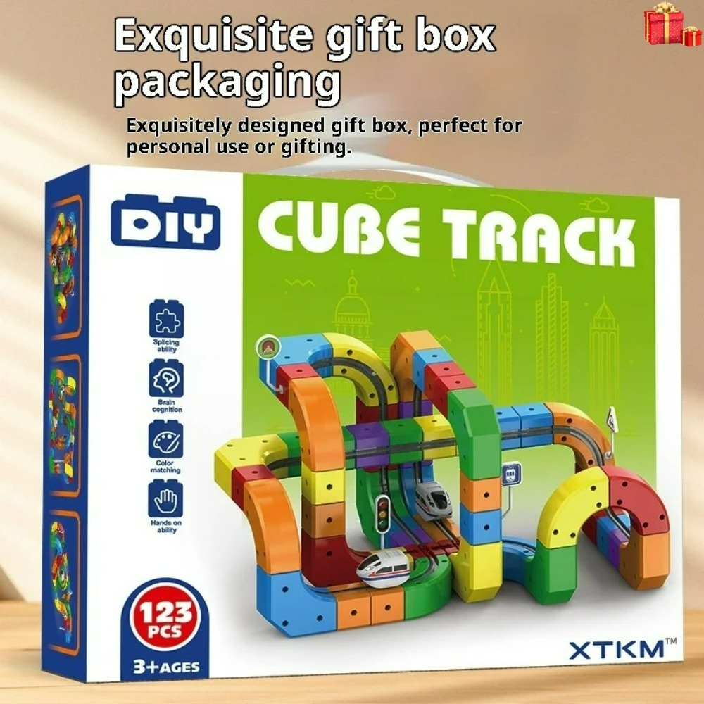ชุดรางแม่เหล็กไฟฟ้าพร้อมยานพาห - Kids Toys Electric บทวิจารณ์และราคา