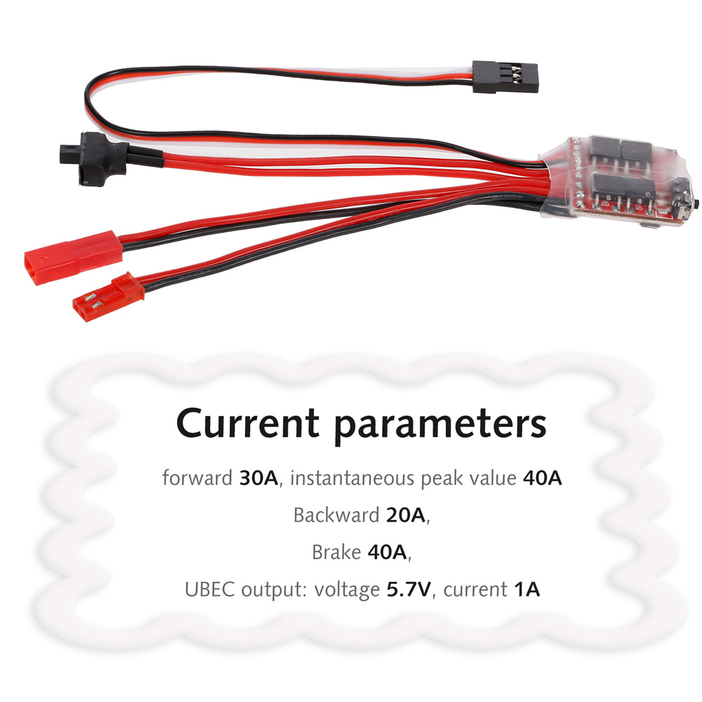 มินิ RC คาร์ 30A บลัชเชด ESC ต - Kids Toys Remote Car บทวิจารณ์และราคา