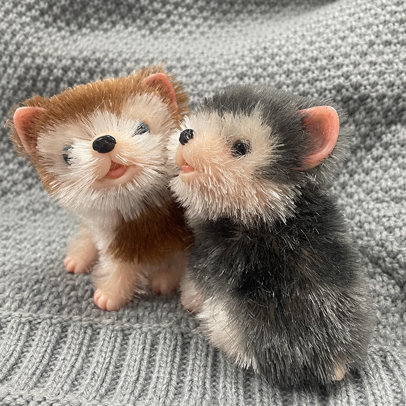 ตุ๊กตาสุนัขซิลิโคนขนาด 5 นิ้ว  - Kids Toys Dog บทวิจารณ์และราคา