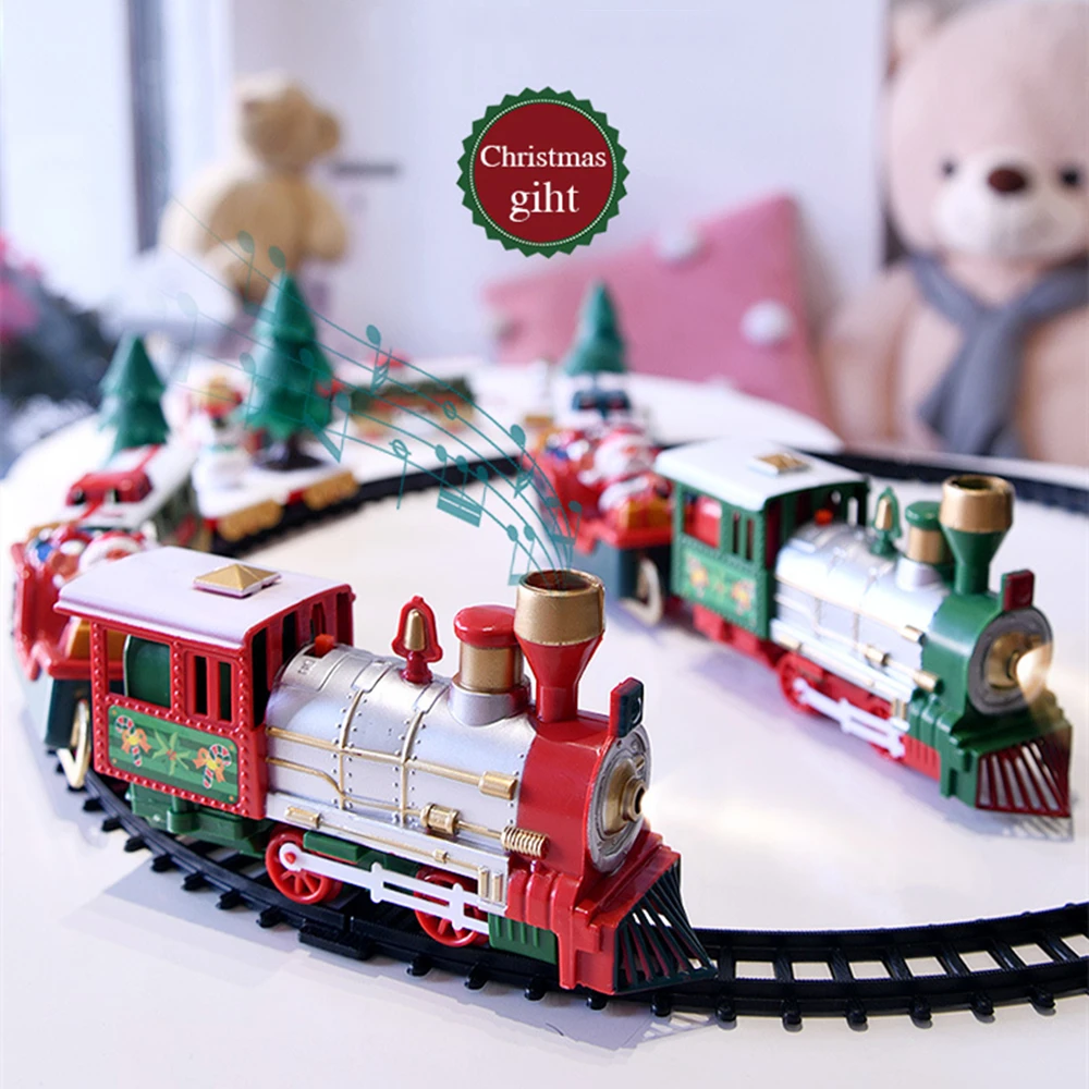 คริสต์มาสชุดรถไฟเทศกาล MINI Lo - Kids Toys Electric บทวิจารณ์และราคา