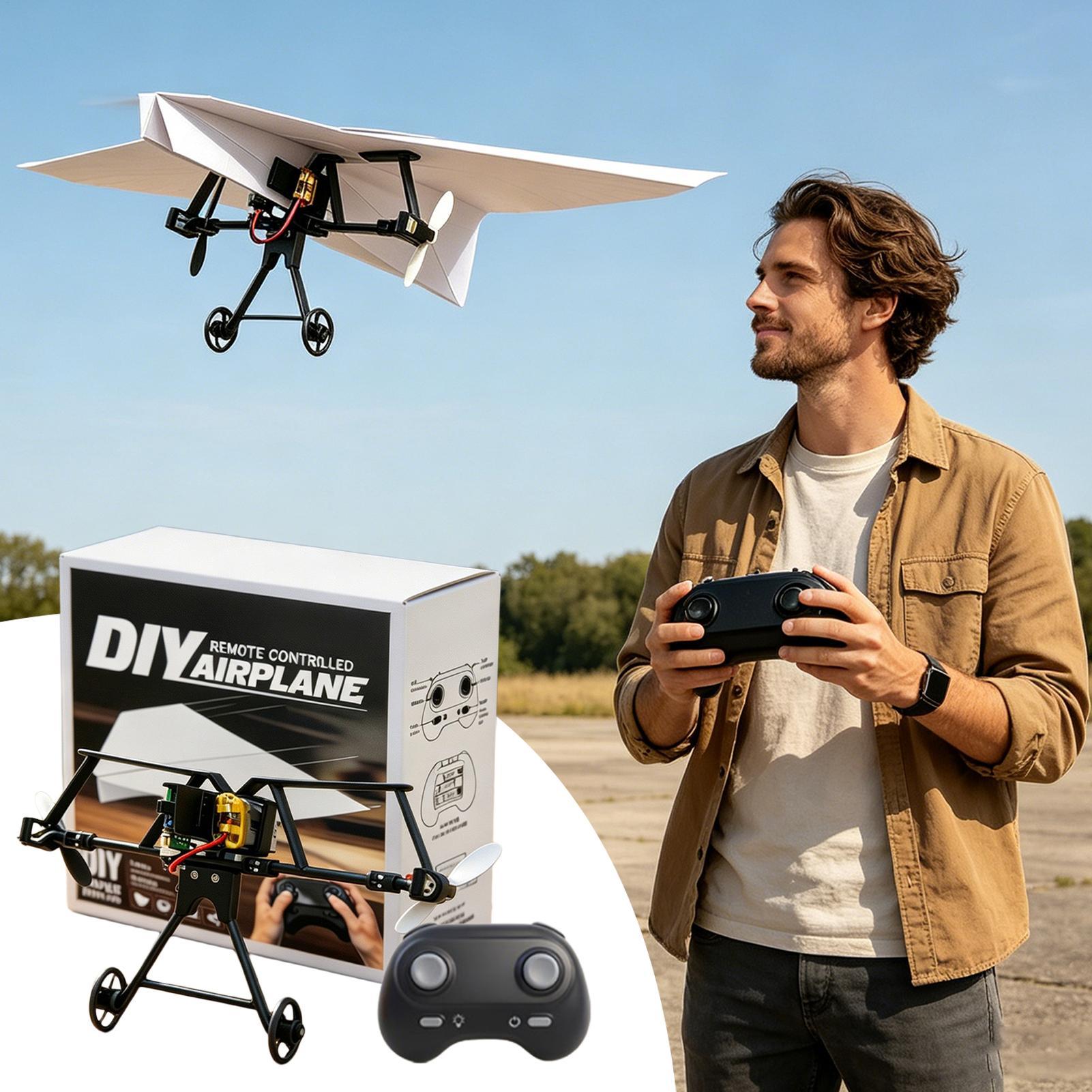 ชุดเครื่องบินกระดาษ DIY RC พร้ - Kids Toys Electric บทวิจารณ์และราคา