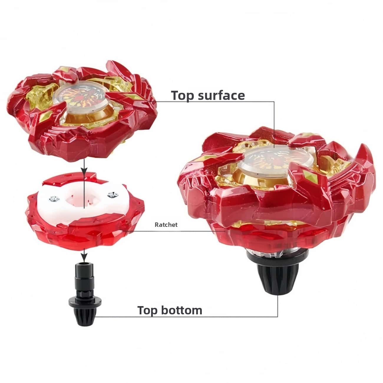 ลูกข่างหมุน BX-23 Starter Phoe - Spin Top Gyro Toy บทวิจารณ์และราคา