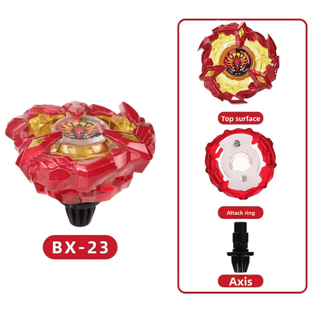 ลูกข่างหมุน BX-23 Starter Phoe - Spin Top Gyro Toy บทวิจารณ์และราคา