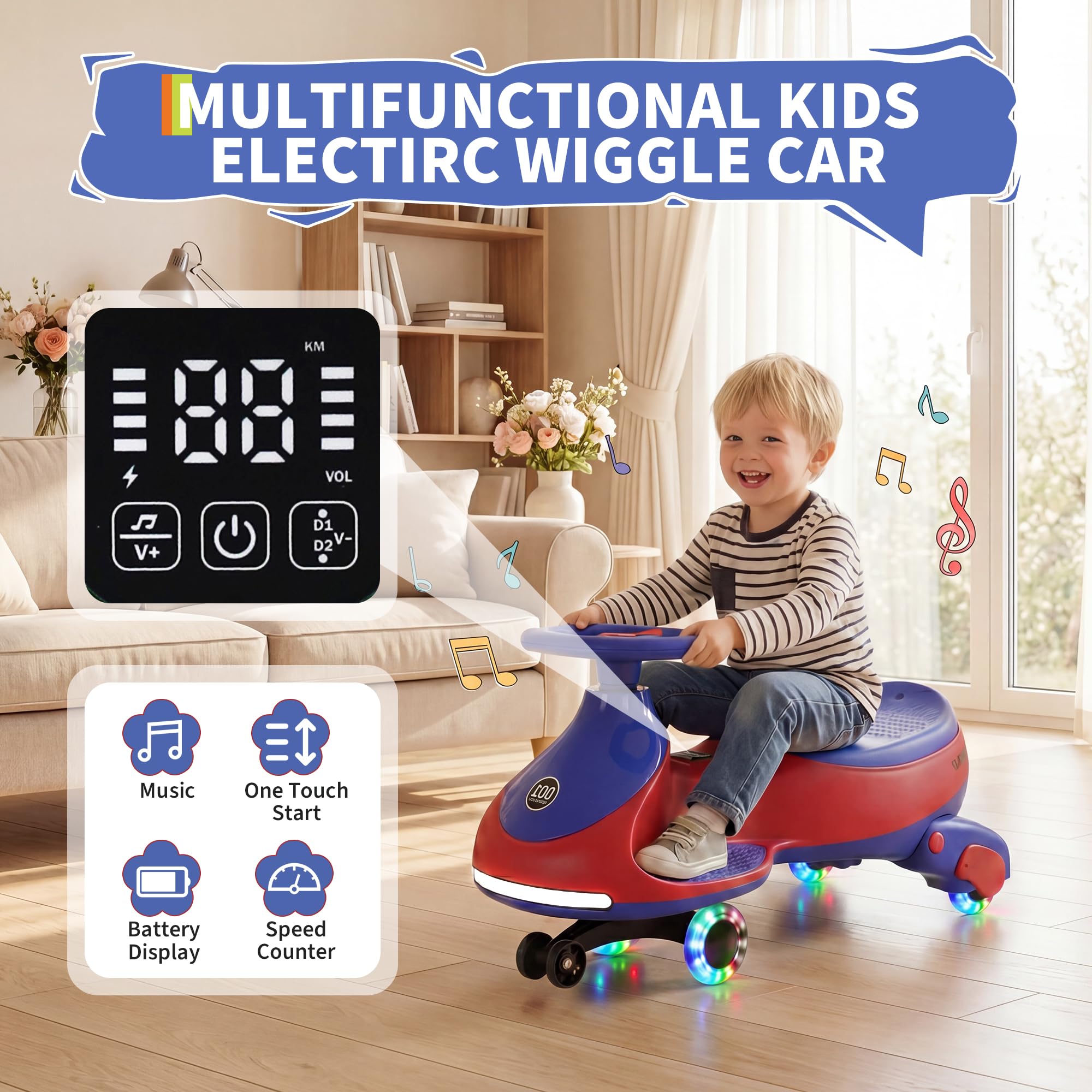 รถโยกไฟฟ้า 12V สำหรับเด็ก พร้อ - Kids Toys Electric บทวิจารณ์และราคา