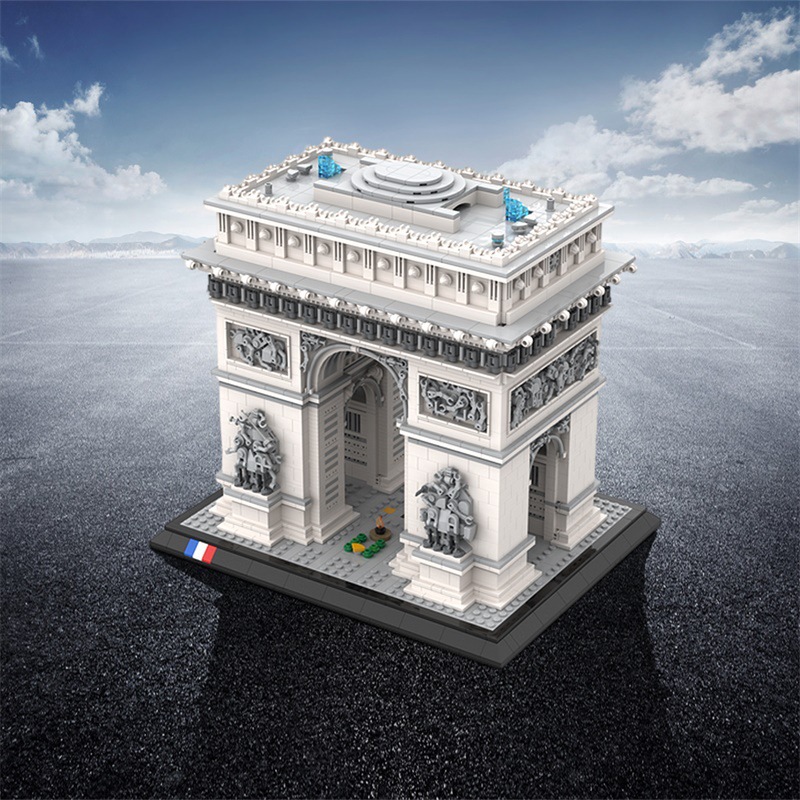 ตัวต่อโมเดลประตูชัย 4445 ชิ้น  - Kids Toys Paris บทวิจารณ์และราคา