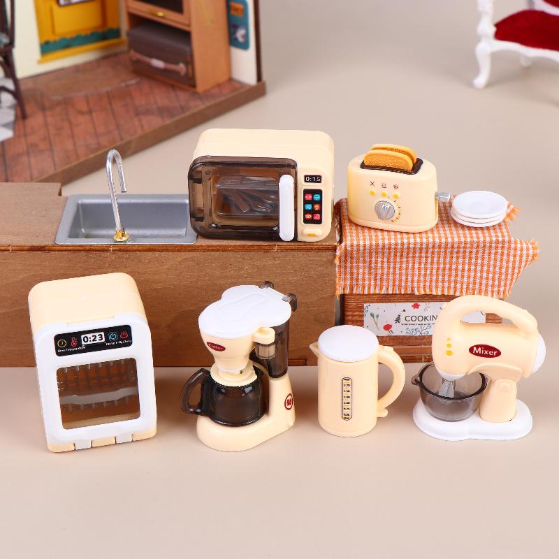 1 ชุด 1 12 เครื่องชงกาแฟขนาดเล - Kids Toys Play Egg บทวิจารณ์และราคา