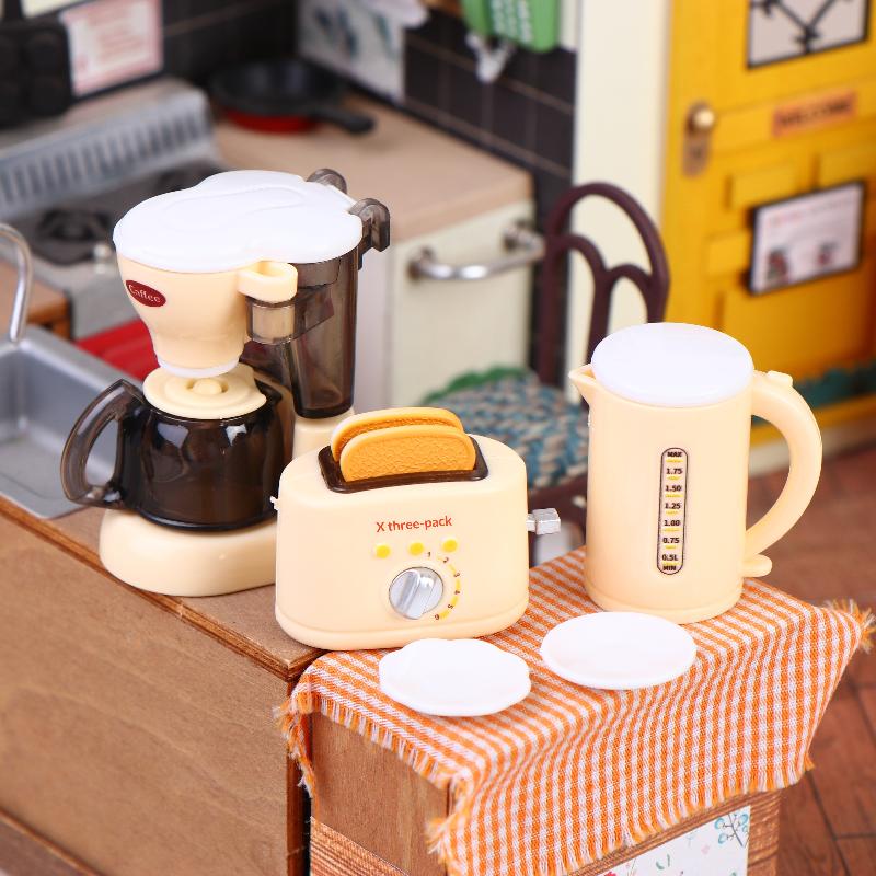 1 ชุด 1 12 เครื่องชงกาแฟขนาดเล - Kids Toys Play Egg บทวิจารณ์และราคา