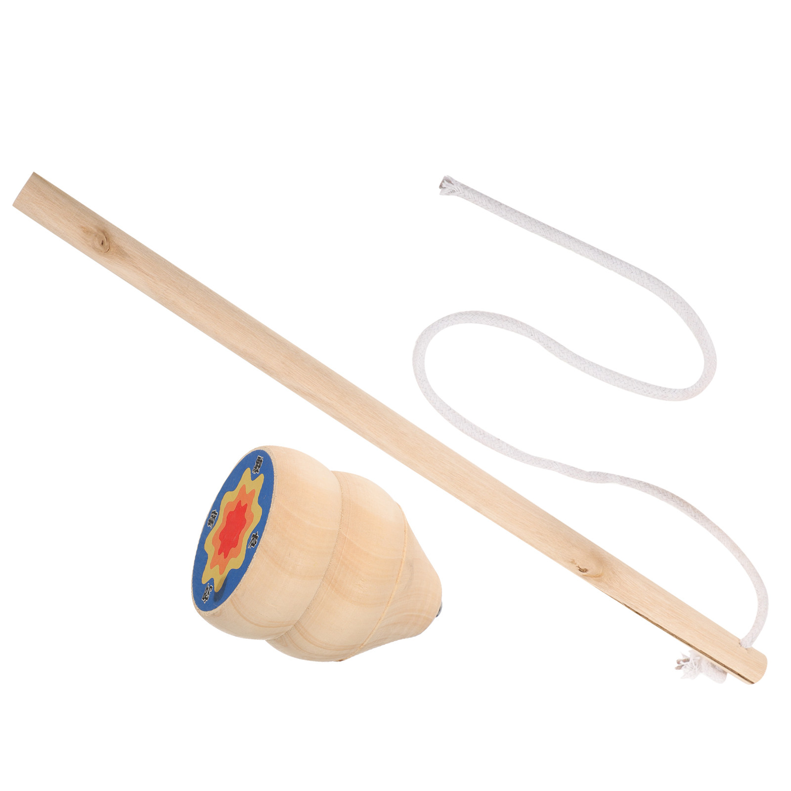 ชุดของเล่นไม้หมุนแบบจีนโบราณ 1 - Spin Top Gyro Toy บทวิจารณ์และราคา