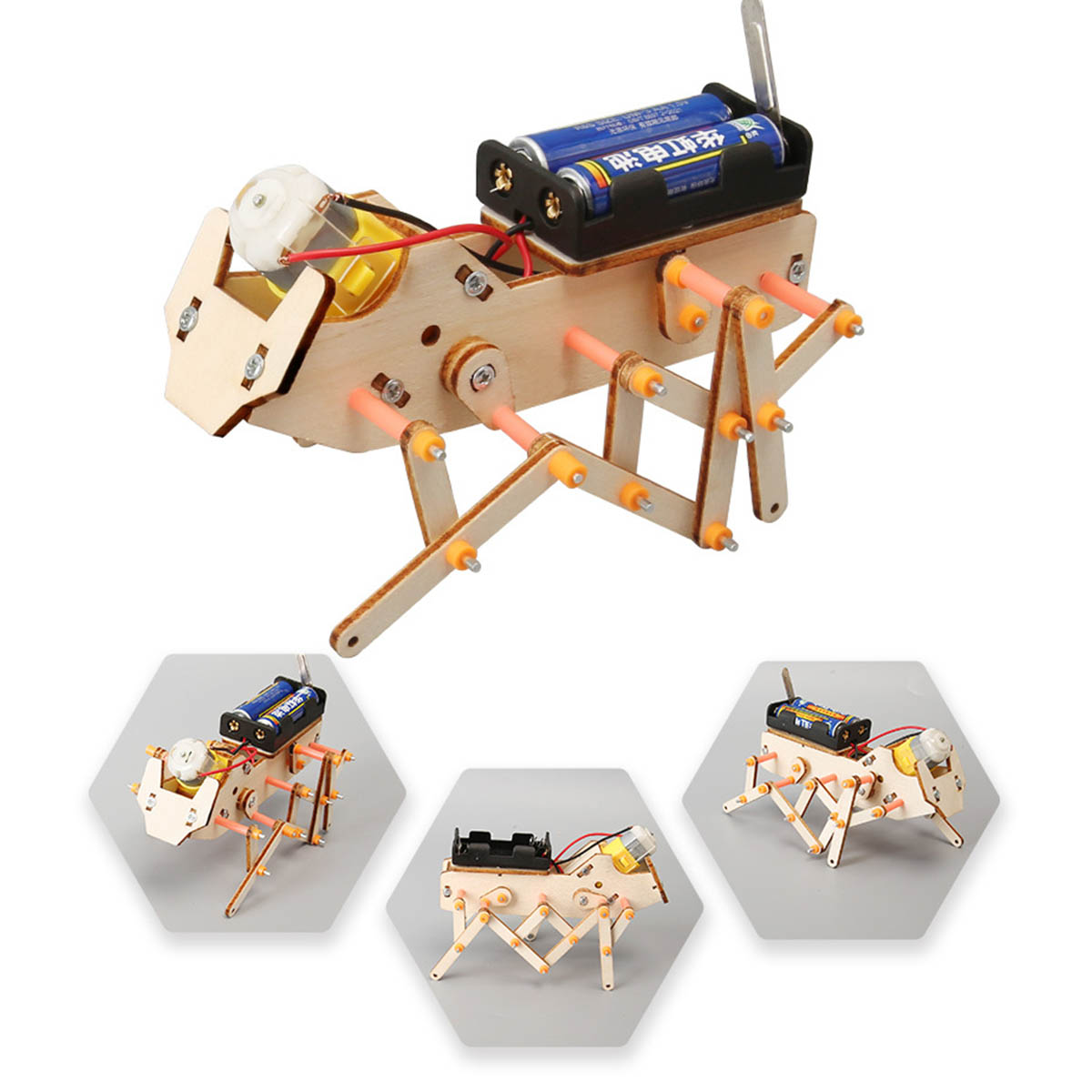 ชุดวัสดุงานประดิษฐ์หุ่นยนต์หกข - Kids Toys Dog บทวิจารณ์และราคา