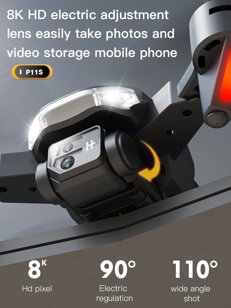 P11 โปรแม็กซ์ โดรน 8K 5G GPS ม - Kids Toys Youtube บทวิจารณ์และราคา