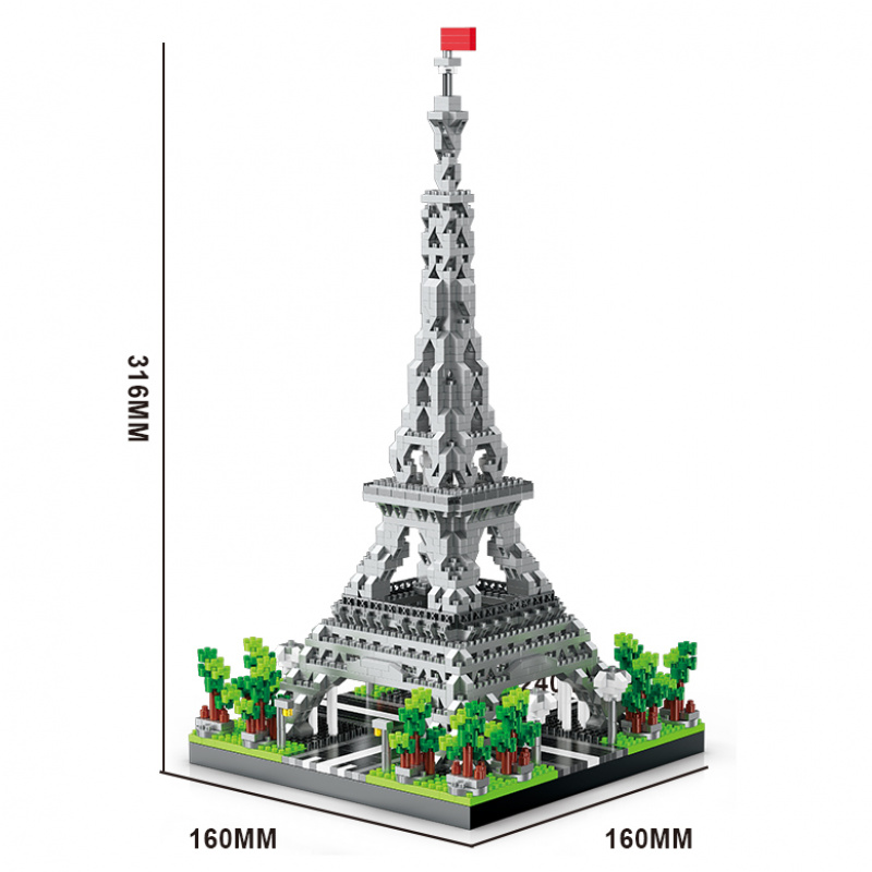 2 ขนาดเลือก Paris EIFFEL Tower - Kids Toys Paris บทวิจารณ์และราคา